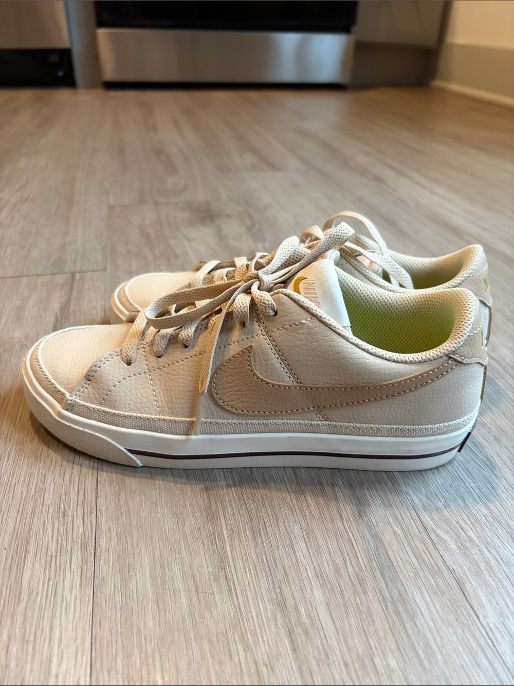 Nike Women’s Ivory Low-Top Sneakers